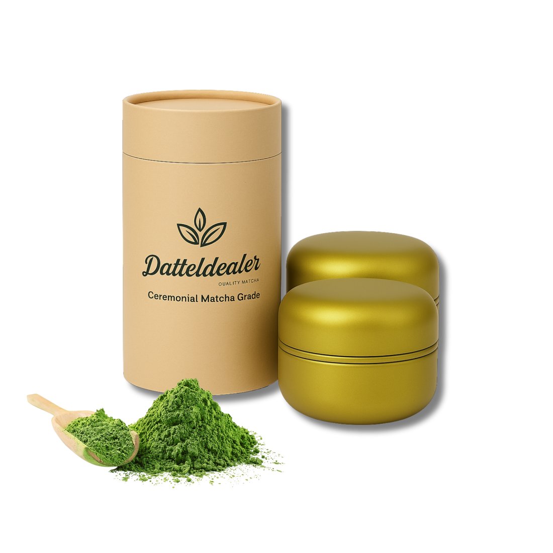 Datteldealer - Ceremonial Matcha 2x50g (Premium Grüntee)