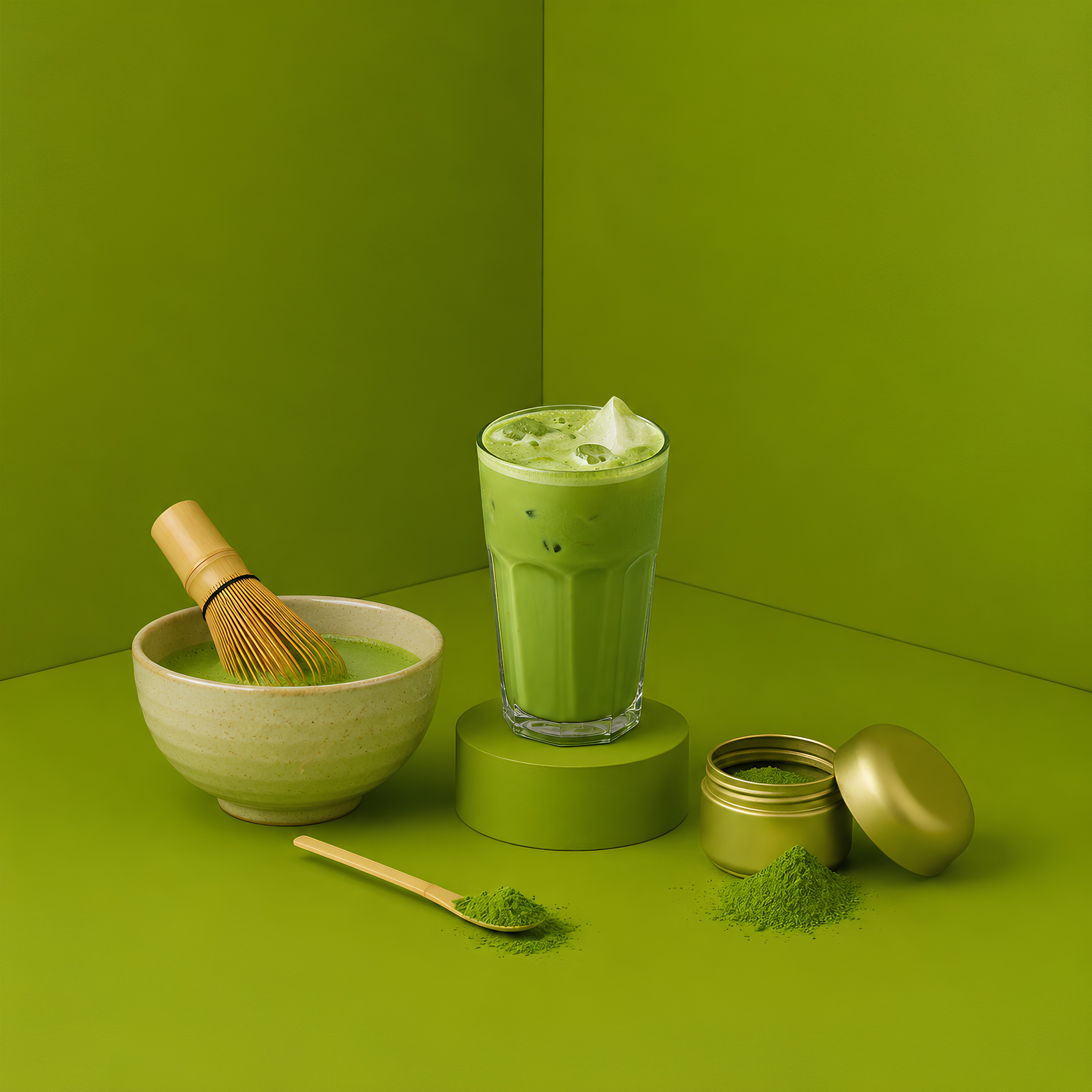 Matcha Grüntee Pulver (2x50g)