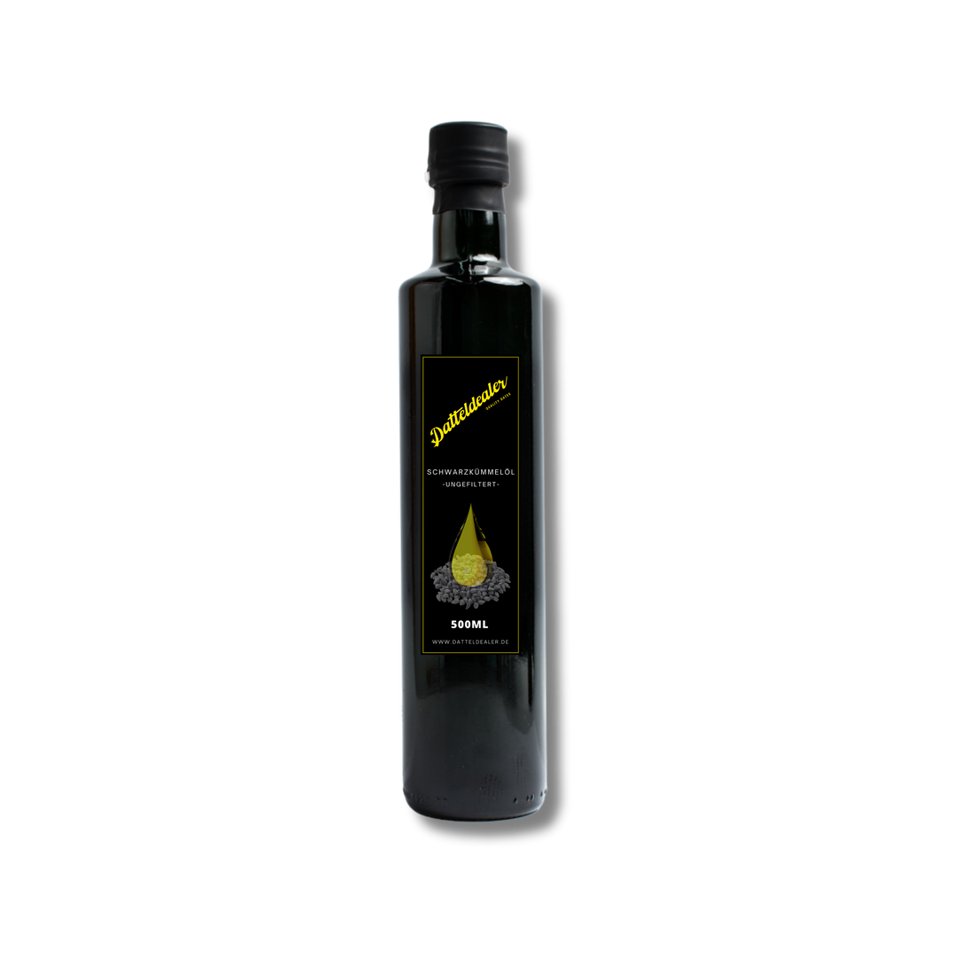 500ml Datteldealer - Ägyptisches Schwarzkümmelöl ungefiltert