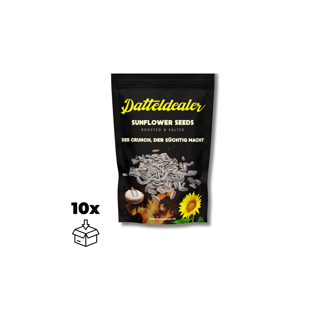 Sonnenblumenkerne 10xPackungen (geröstet &amp; gesalzen)